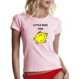 LITTLE MISS FUN girly T-SHIRT