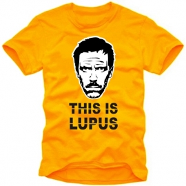 THIS IS LUPUS T-SHIRT DR.HOUSE