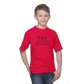 KINDER T-SHIRT JOGI RUF AN wenn DU NOCH JEMANDEN BRAUCHST KIDS