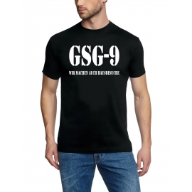 GSG 9 - T-SHIRT - HAUSBESUCHE POLIZEI S M L XL XXL XXXL