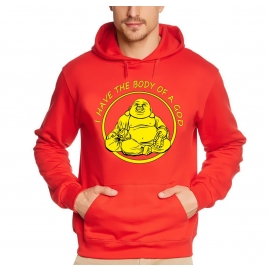 I have the Body of a god Kapuzen Sweatshirt Buddha