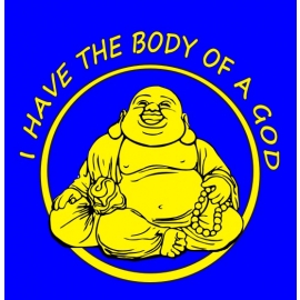 I have the Body of a god Kapuzen Sweatshirt Buddha